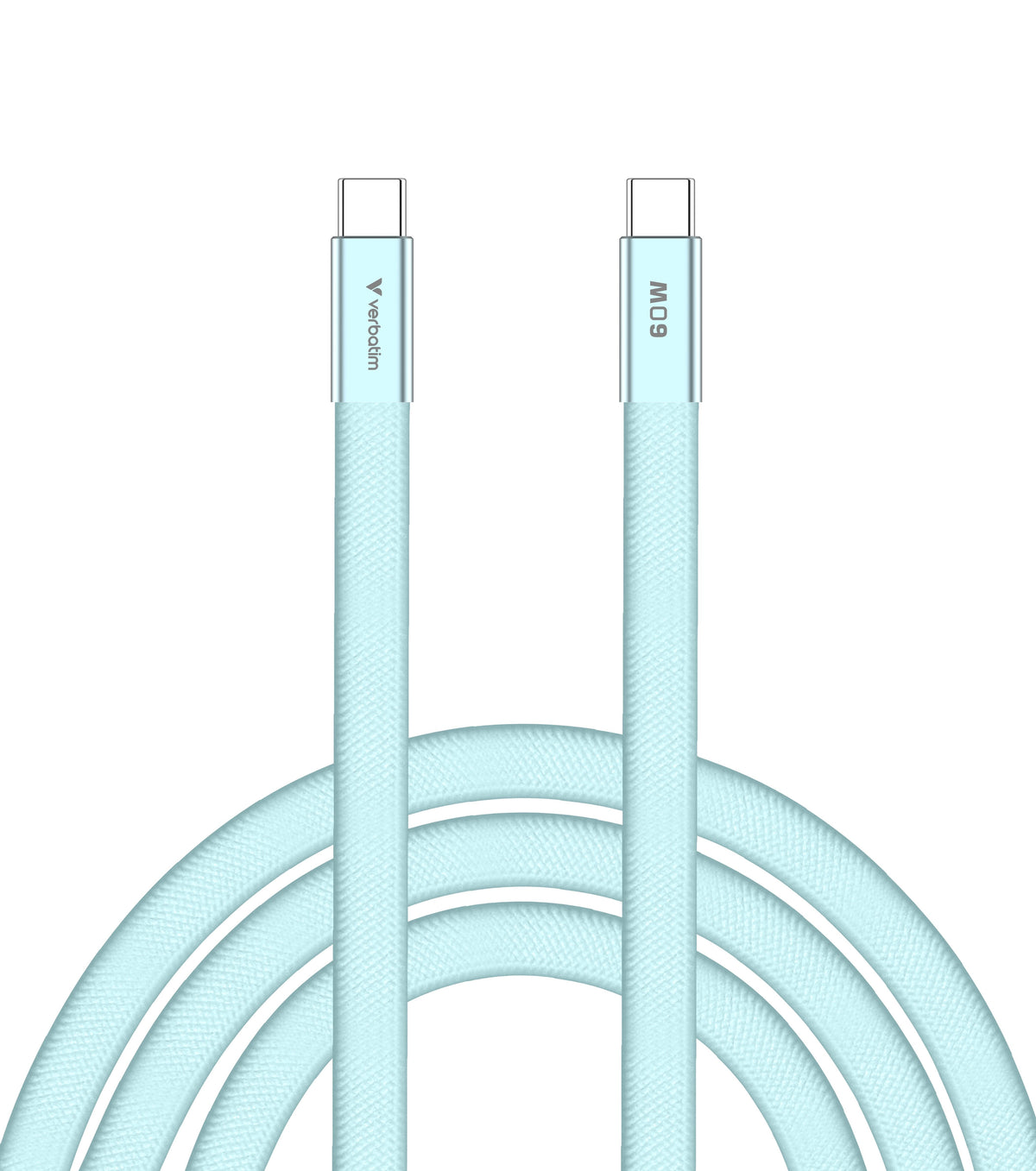 Verbatim Sync & Charge Usb-C To Usb-C 60w 120cm Blue