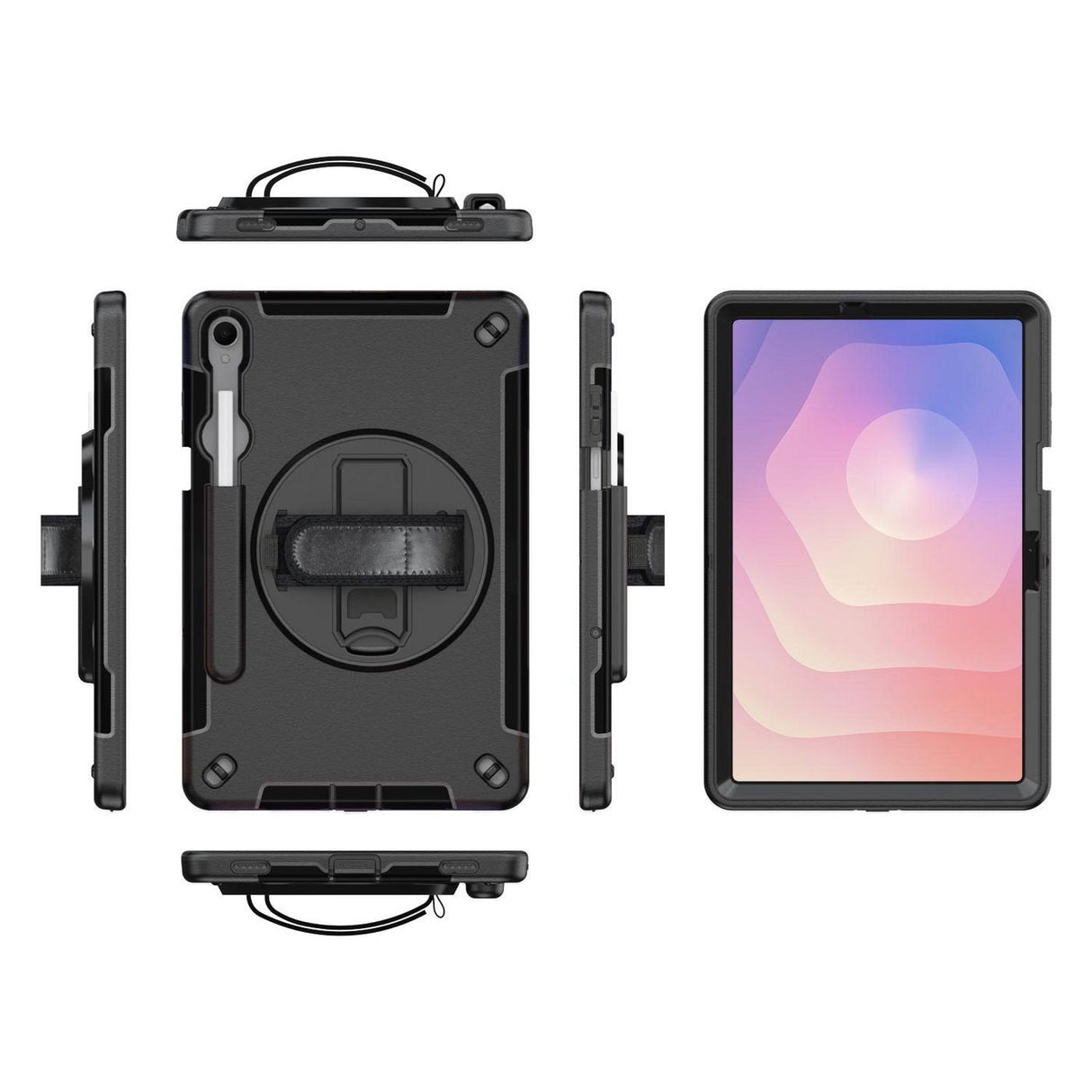 Galaxy Tab S10fe+ Ohio  Defender Case With Hand Strap