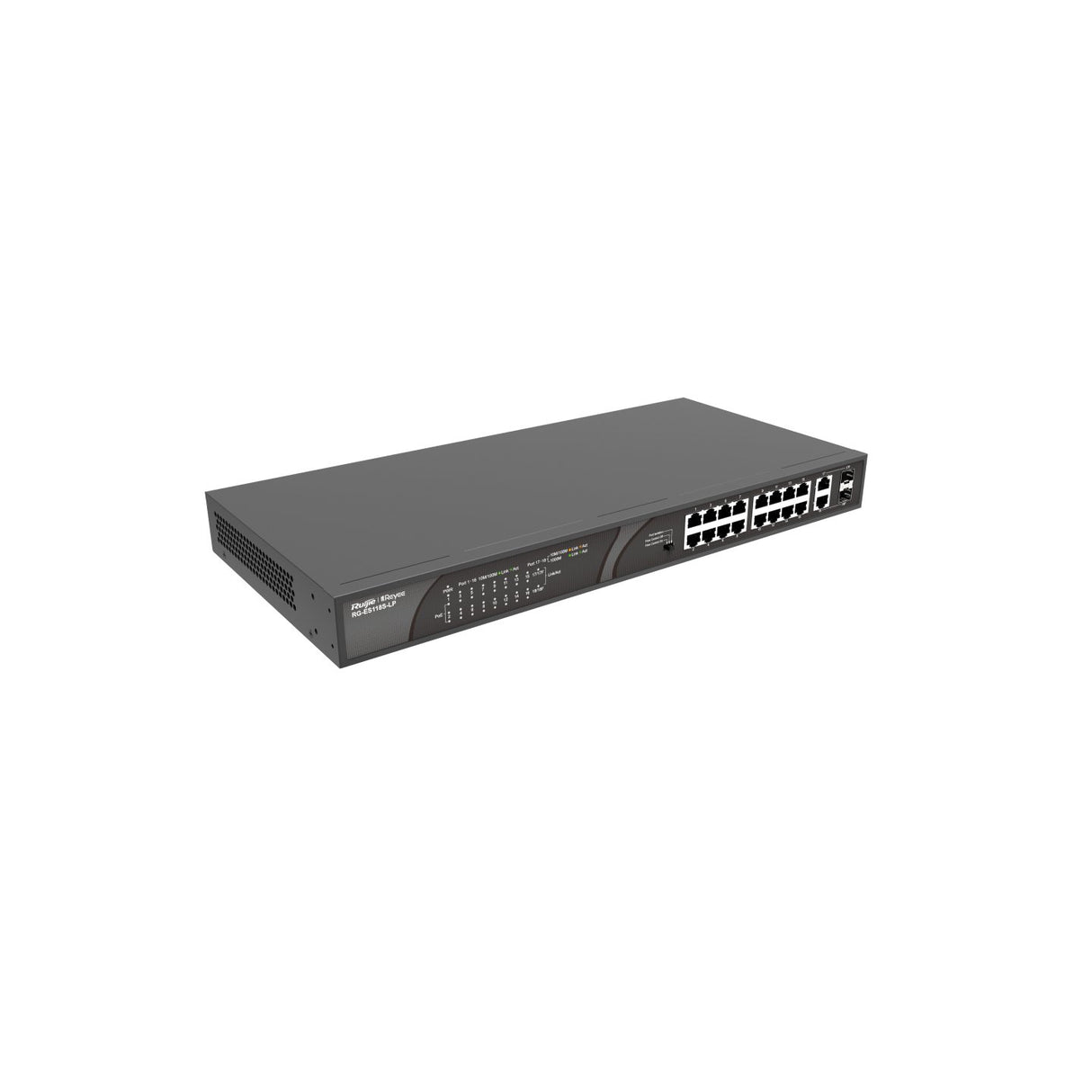 EAN 6971693271746 - Ruijie Networks RG-ES118S-LP switch No administrado Fast Ethernet (10/100) Energía sobre Ethernet (PoE) N imagen 3