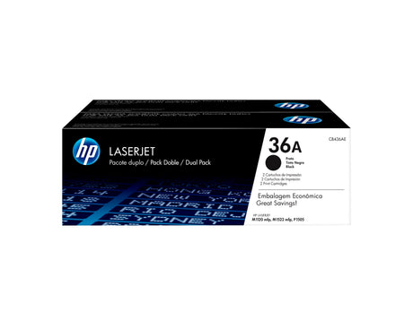EAN 0882780905221 - HP 36A Black Original LaserJet Toner Cartridge cartucho de tóner 1 pieza(s) imagen 1
