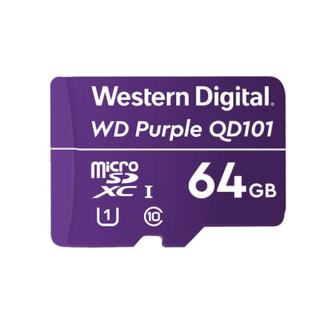 EAN 0718037874975 - Western Digital WD Purple SC QD101 64 GB MicroSDXC Clase 10 imagen 1