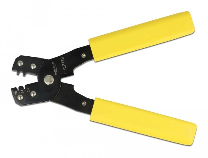 Delock Crimpadora Para Crimpar Contactos Awg 20/24/28