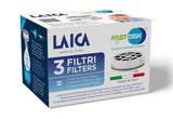 Pack 3 Filtros Para Botella De Agua Filtracion Instantanea Flow'Ngo Fd03a Laica