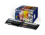 Samsung Multipack Negro / Cian / Magenta / Amarillo Clt-P406c Su375a Rainbow Kit, 4 Tóneres: Clt-K406s + Clt-C406s + Clt-M406s + Clt-Y406s