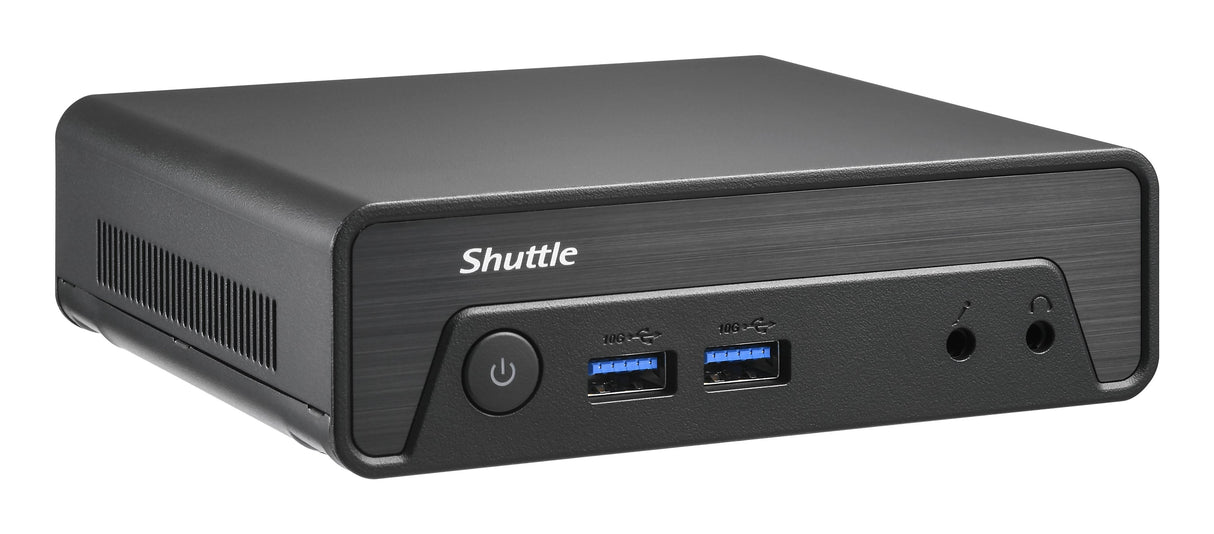Shuttle Xpcnano Ne1010ba N100 8gb 128gbssd Negro W11p