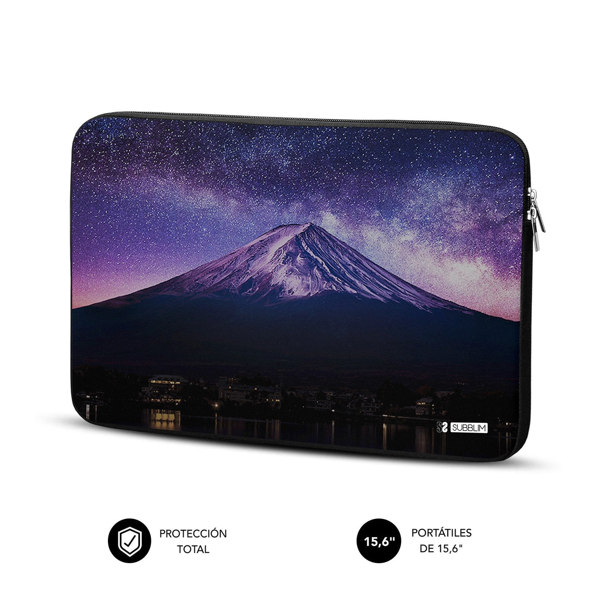 EAN 8436586742812 - SUBBLIM SUBLS-SKIN150 maletines para portátil 39,6 cm (15.6") Multicolor imagen 2