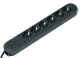 EAN 4016514007950 - Bachmann SMART 6x Schuko H05VV-F 3G 1.50mm² 16A/3680W 3m base múltiple 6 salidas AC Negro imagen 1