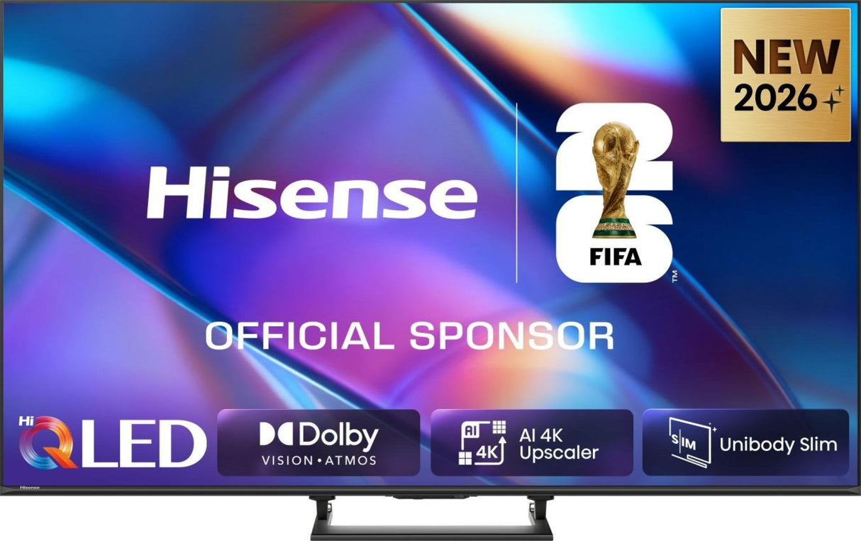 165,1 Cm (65") 3840 X 2160 Pixel Hisense 20019129 16:9 4k Ultra Hd Qled 8 Ms Smarttv Hdmi Vesa 400 X 300 Mm Lan Wifi Speaker