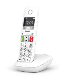 Telefono Fijo Inalambrico Gigaset E290 Duo Blanco 300 Numeros -  42 Tonos