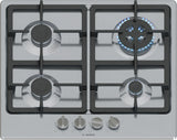 EAN 4242005484614 - Bosch Serie 4 PGH6B5K90 hobs Acero inoxidable Integrado 58 cm Encimera de gas 4 zona(s) imagen 1