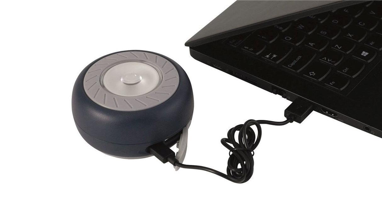 Outwell 651068 Lámpara De Suelo Para Exterior Led 1 W Negro, Blanco