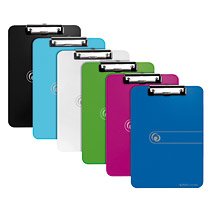 Portapapeles Herlitz A4 Azul Transparente Pack De 1