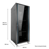 EAN 6940533543893 - aiten data AI8842 Rack o bastidor independiente Negro imagen 12