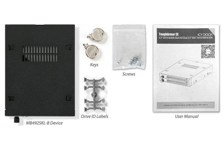 EAN 4711132869668 - Icy Dock MB492SKL-B panel bahía disco duro Negro imagen 11