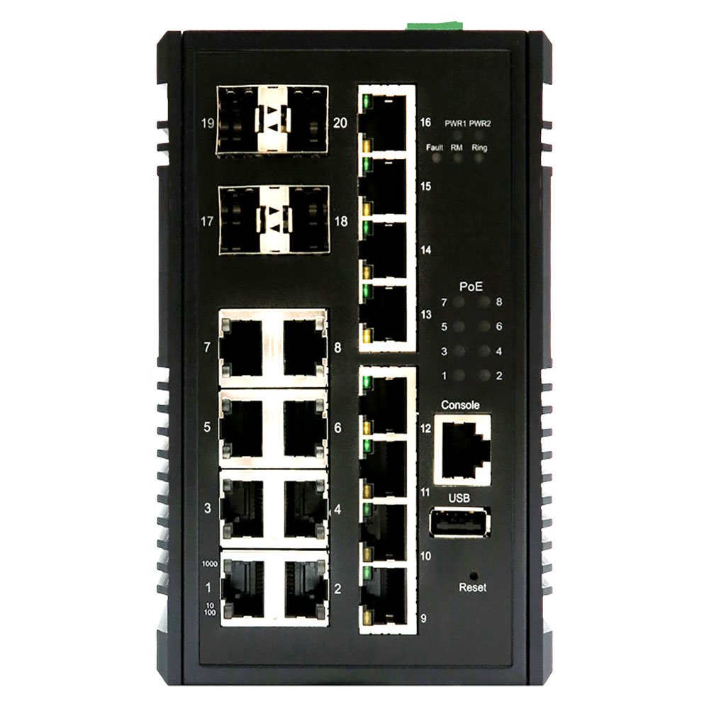 Edimax Igs-5416p 16-Port Gigabit Poe+ Web Managed