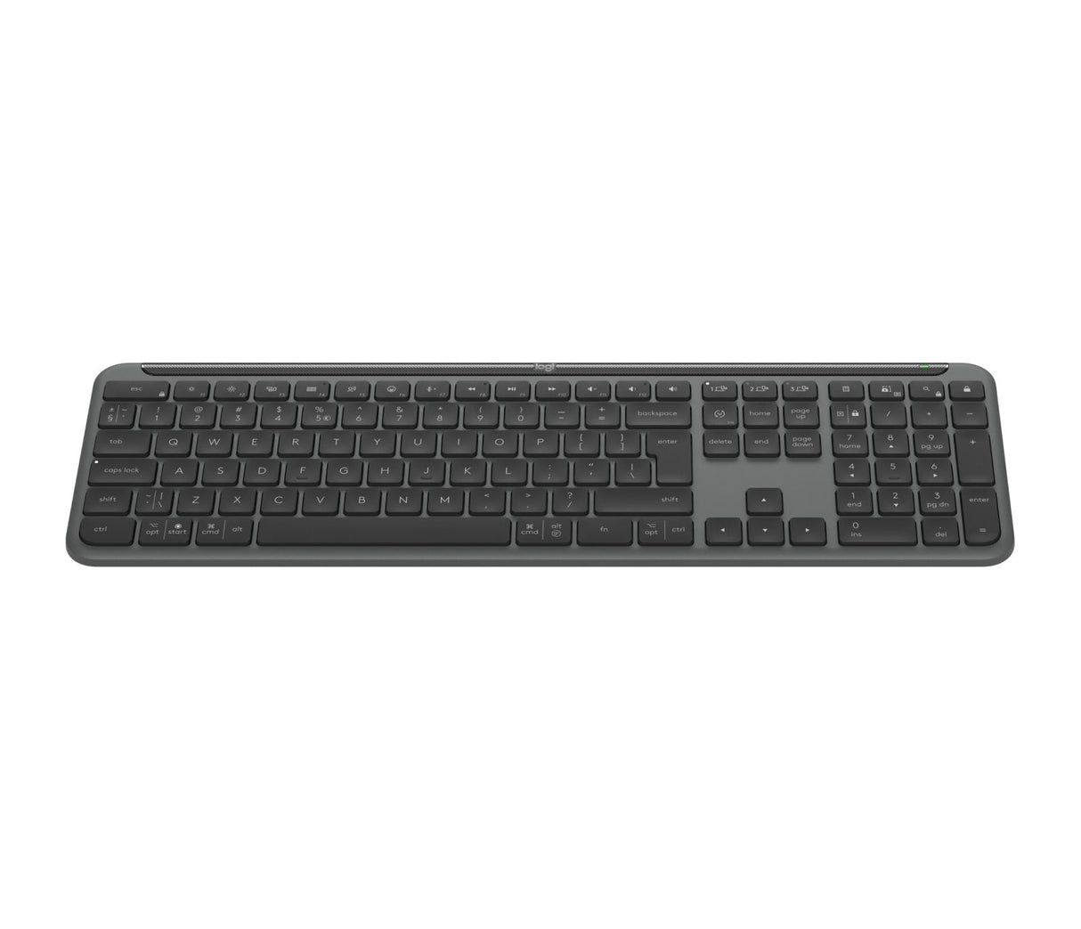 EAN 5099206118775 - Logitech 920-012465 teclado Oficina RF Wireless + Bluetooth QWERTY Internacional de EE.UU. Grafito imagen 5