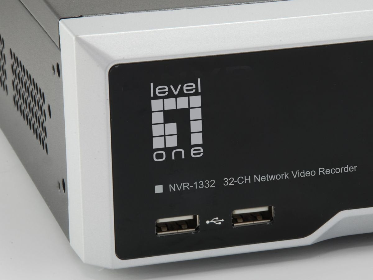 Levelone Nvr-1332 Grabador De Vídeo En Rojode 32 Canales H.265