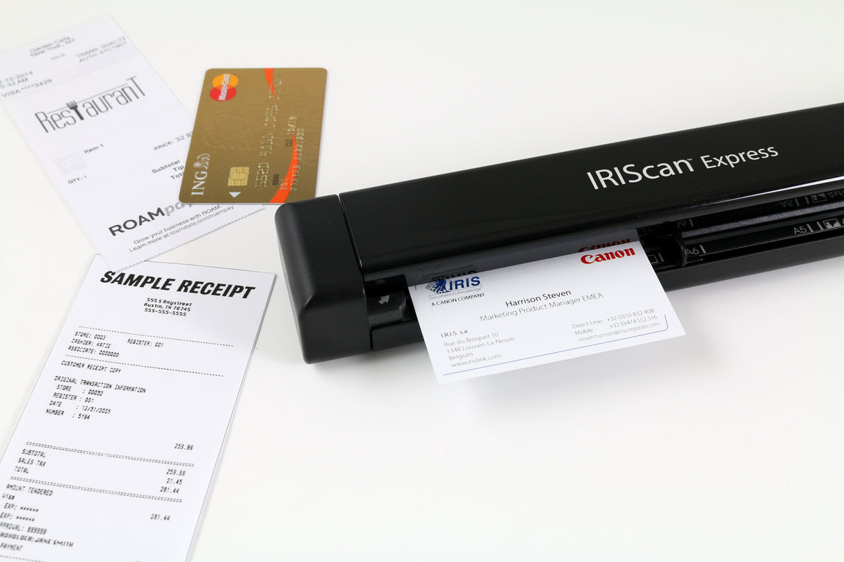 Iris Iriscan Express 4 1200 Dpi, 8ppm, A4, Usb, 400g