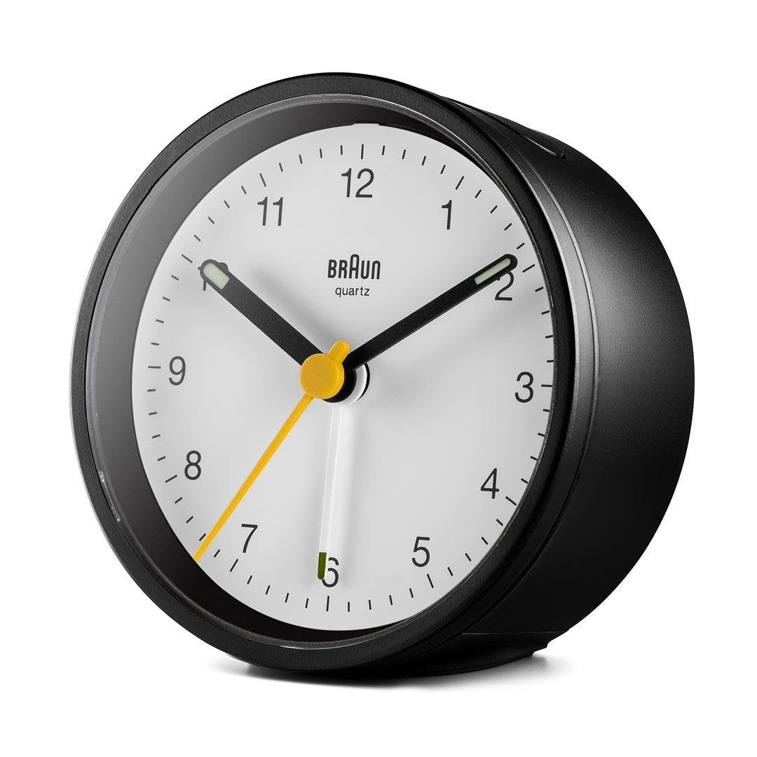 Reloj Despertador De Cuarzo Clásico Braun Bc12