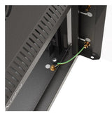 Armario Instalación Rack Colgante 10 Pulgadas 4u 300x300 Negro