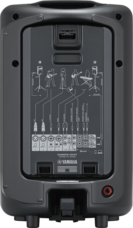 EAN 4957812624589 - Yamaha Stagepas 400BT Sistema de megafonía independiente 400 W Negro imagen 5