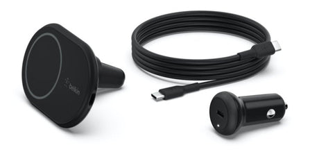 EAN 0745883828739 - Belkin WIC004BTBK cargador de dispositivo móvil Smartphone Negro USB Cargador inalámbrico Auto imagen 8