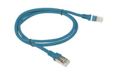 Lanberg Cable De Red Apantallado Pcf5-10cc-0100-B,Rj45,Ftp,Cat 5e,1m,Azul