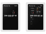 Pioneer Dm-50d-Bt-W Aktiver Monitor-Lautsprecher 3.4 Zoll 25 W 1 Paar De 2 Vías Blanco Inalámbrico Y Alámbrico 50 W