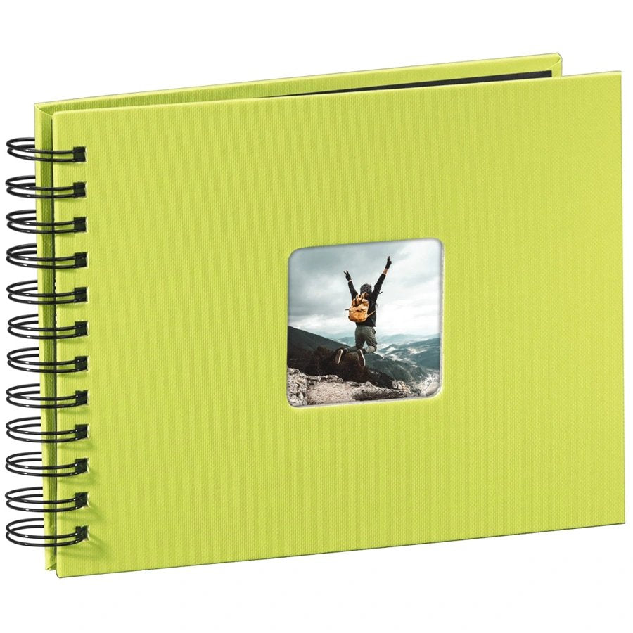 Hama  Fine Art  Spiral Kiwi 24x17 50 Black Pages 113676