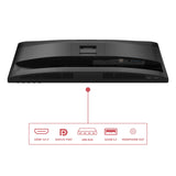 Monitor Aoc E4 24e4cv 23.8" 1920 X 1080 Pixeles Full Hd Led Negro