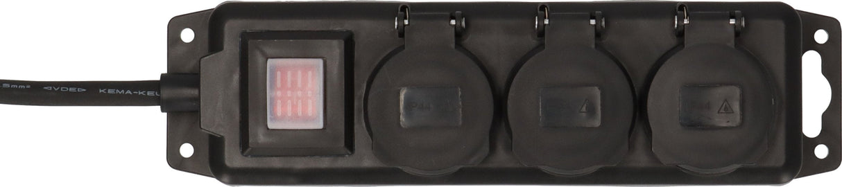 Brennenstuhl Steckdosenverteiler Con Interruptor Ip44