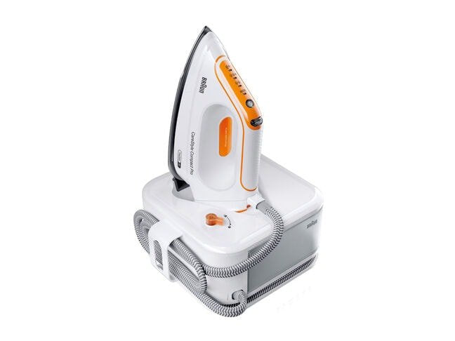 Braun Carestyle Compact Pro Is2561wh 2400 W 1,5 L Eloxalplus Soleplate Naranja Y Blanco