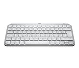 Logitech Mx Keys Mini For Mac Teclado Retroiluminación Bluetooth Qwerty Reino Unido Gris Pálido