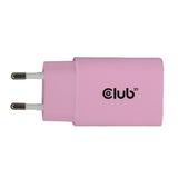 Club3d Lifemyle Cargador Usb-C 30watt, 2mk Rosa Retail