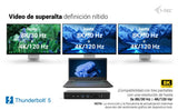 D I-Tec Tb5 Triple Displayds 2xtb5 1xdp 1x2,5glan 1xm.2 Slot 1xaudio Mic 2xusb-C Gen2 2xusb-A Gen2 2xusb 2.0 Sd+Tf Kartenleser Pd 140w