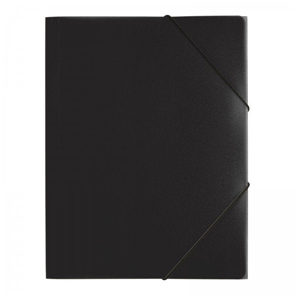 Pagna Carpeta Con Elástico A4 Pp 3 Einschlagklappen Negro