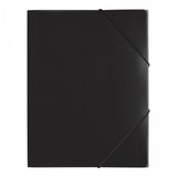 Pagna Carpeta Con Elástico A4 Pp 3 Einschlagklappen Negro