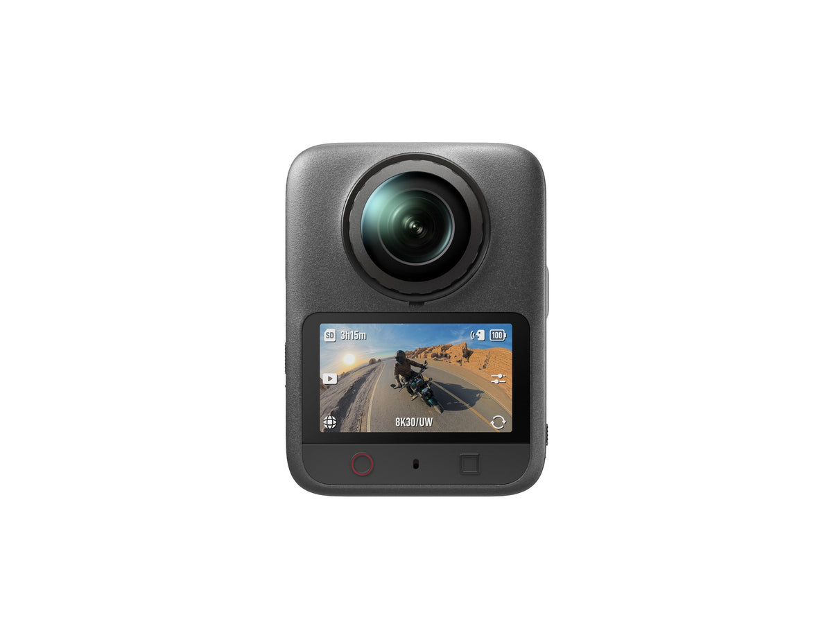 Cámara Deportiva Dji Osmo 360 Ii Adventure Combo 8k 60 Fps 100 Min Estabilización Electrónica Sensor Cmos Wifi Negro