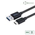 EAN 5715063596128 - Microconnect ECO-USB3.2CA1 cable USB USB 3.2 Gen 2 (3.1 Gen 2) 1 m USB A USB C Negro imagen 1