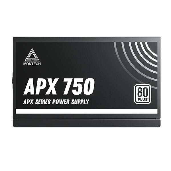Montech Apx750 Fuente De Alimentación 750 W 20+4 Pin Atx Atx Negro