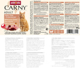Animonda Carny Adult Sabor: Pollo, Pavo, Corazones De Pato - Comida Húmeda Para Gatos - 400g