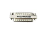 Value Mini Gender Changer, 25pol. Stecker-Stecker