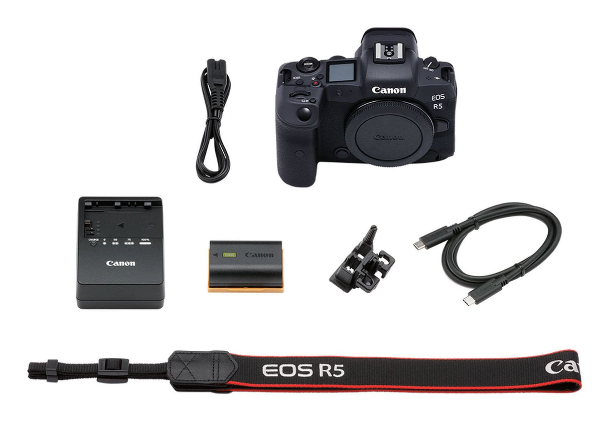 Canon Eos R5 Body Cam  45mpx 120p 8k 20fps