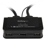 EAN 0065030851060 - StarTech.com SV211HDUA interruptor KVM Negro imagen 2
