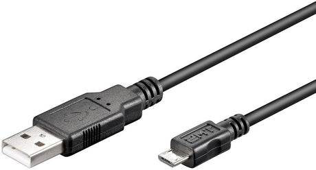 EAN 5704327767091 - Microconnect USBABMICRO18 cable USB USB 2.0 1,8 m USB A Micro-USB B Negro imagen 1