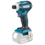 Makita Dtd172rtj Atornilladora De Impacto Con Batería 1/4" 3800 Rpm 180 Nm Negro, Azul 18 V