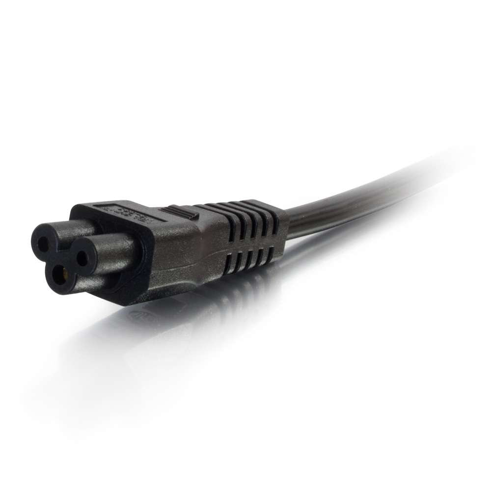 EAN 0757120806073 - C2G 80607 cable de transmisión Negro CEE7/7 C5 acoplador imagen 4