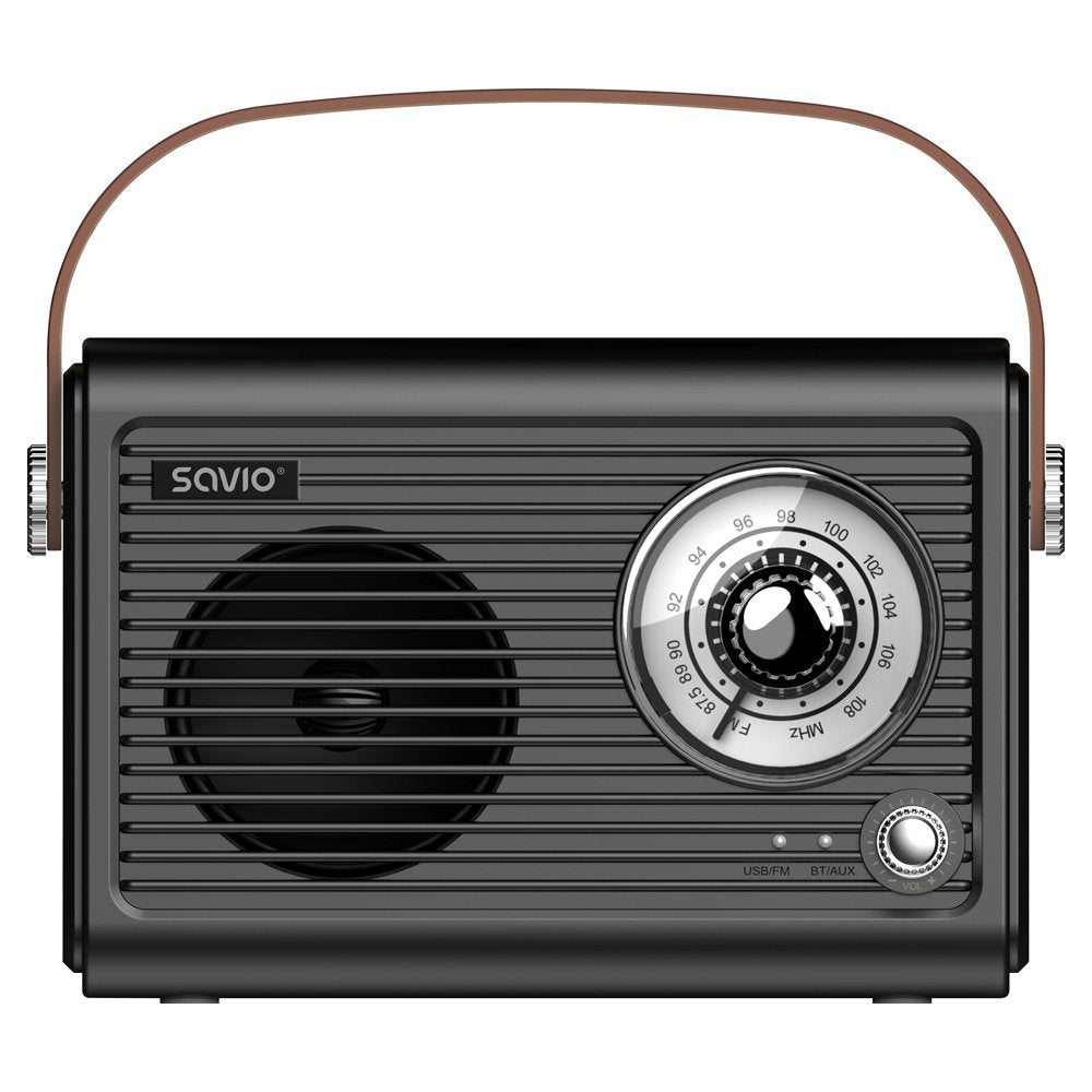 EAN 5901986049647 - Savio RS-01 radio Portátil Analógica Negro imagen 2