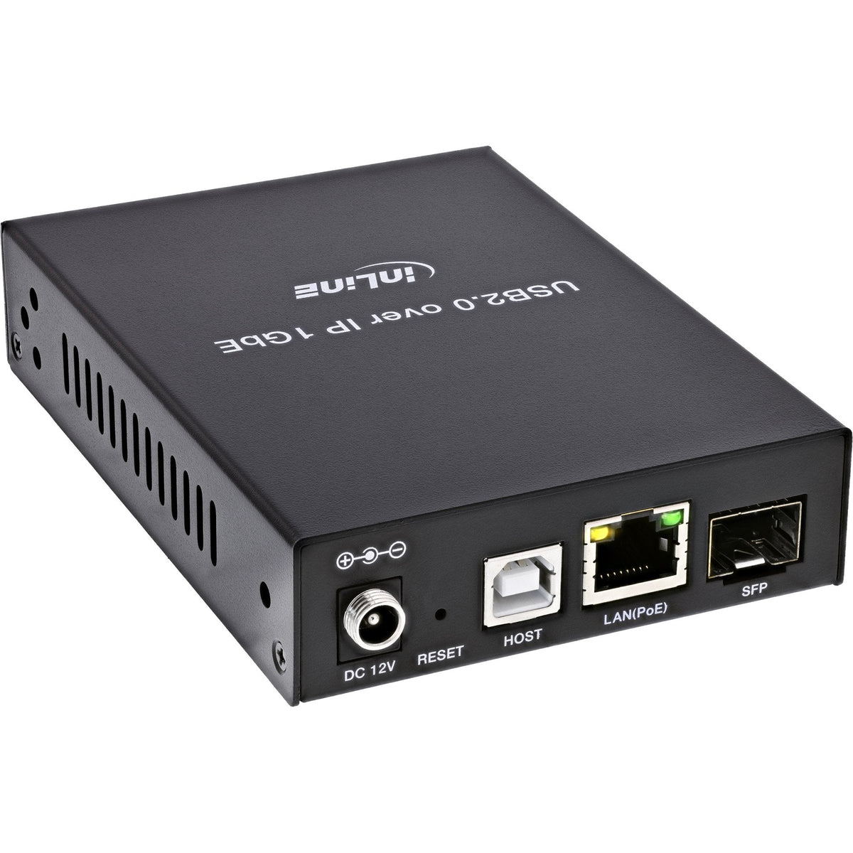 Inline Usb 2.0 Host/Device Extender Over Ip, Rj45/Sfp