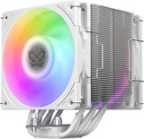 Scythe Mugen 6 Dual Fan White Argb Edition, Disipador De Cpu Blanco, 120 Mm Scmg-6000dwr